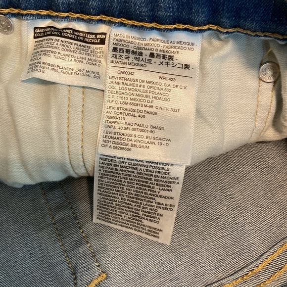 Men’s Levi 505 Jeans 38x32 - Picture 6 of 6